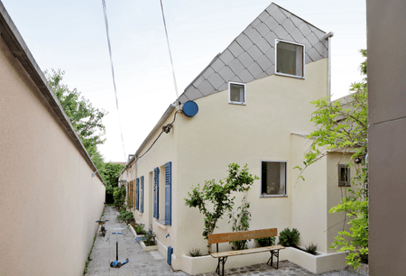 Elevation of a Family House in Bagnolet
